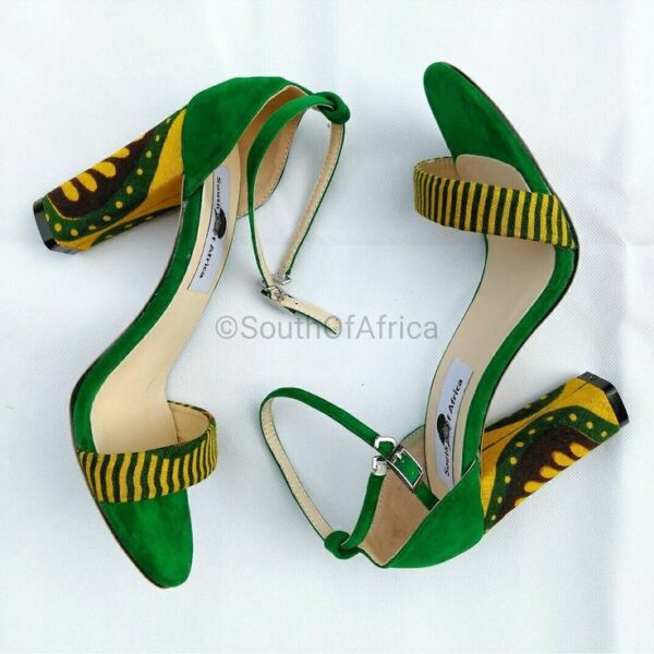 Chaussures Africaines en Wax – Style Authentique