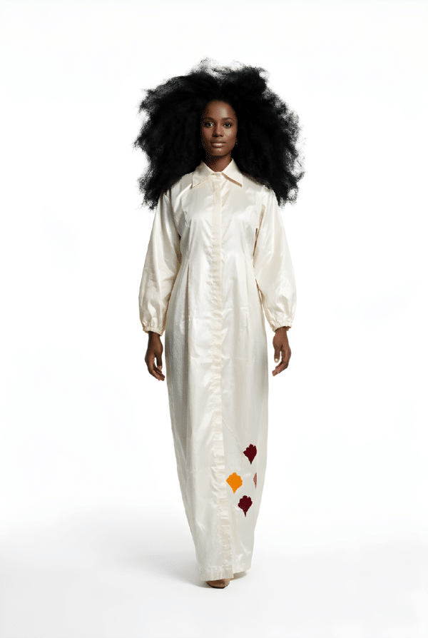 Robe "Marie" en bazin jetzner premium