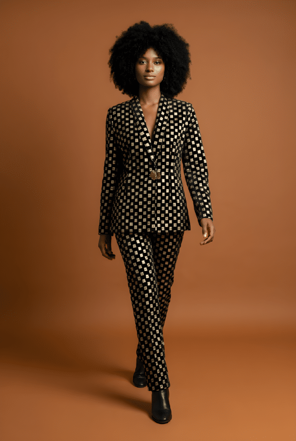 Ensemble en brocart "ADA"